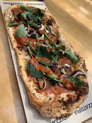   at Pizzatopia in Krakow