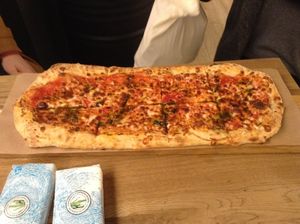 margherita at Pizzatopia in Krakow