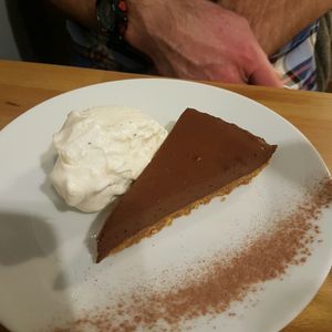 Chocolate and ginger torte  at Potato Tomato - The Eatery in Whitstable