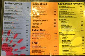 Menu side 2 at Go Chaatzz in Fremont