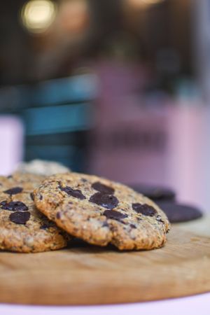 Galleta chocochips es de las preferidas. 

Chocochip cookie is one of the favorites.

 at La Otilia in Mexico City