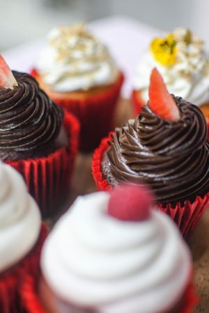 Cupcake de Chocolate

Chocolate vegan cupcake  at La Otilia in Mexico City