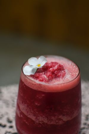Smoothie Berry Splash  at La Otilia in Mexico City