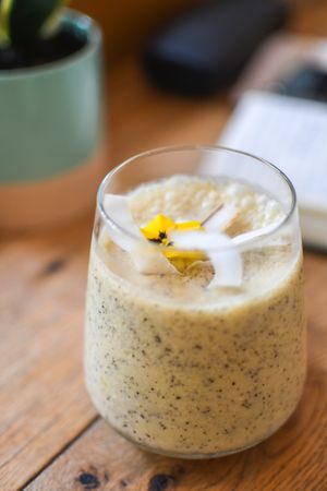 Smoothie de Maracuyá y Coco

Passion Fruit & Coconut Smoothie at La Otilia in Mexico City