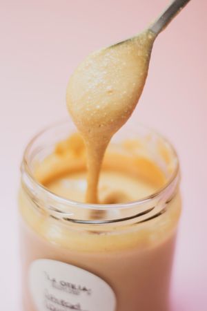 Spread de cacahuate

Peanut butter  at La Otilia in Mexico City