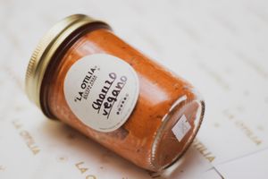 Chorizo vegano

Vegan Chorizo at La Otilia in Mexico City