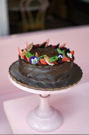 Pastel de chocolate vegano

Vegan chocolate cake at La Otilia in Mexico City