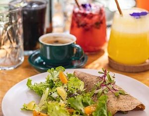 Wrap de vegetales

Veggie Wrap  at La Otilia in Mexico City