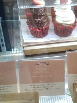 Cupcake Chocolate at La Otilia in Mexico City