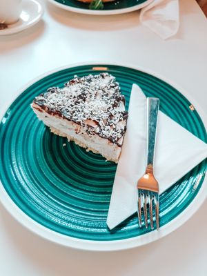 Kokostorte at Haus Zauberflöte in Offenburg