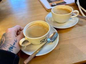 coffee at Haus Zauberflöte in Offenburg
