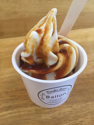 Soft serve  at Ballon in Tokyo