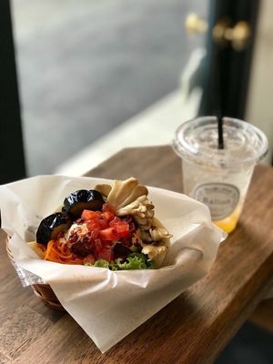 Falafel at Ballon in Tokyo