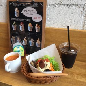 Lunch set.  at Ballon in Tokyo