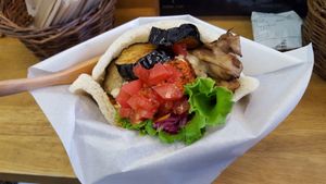 falafel at Ballon in Tokyo