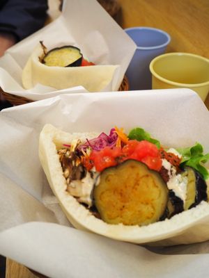 Falafel at Ballon in Tokyo