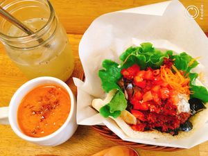 Falafel  at Ballon in Tokyo