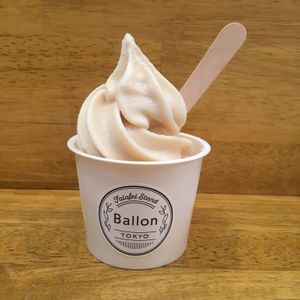 Vegan soft  at Ballon in Tokyo