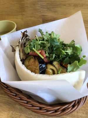 Felafel coriander sandwich regular at Ballon in Tokyo