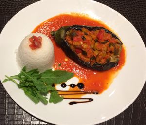 Vegan Imam Bayildi at Nova Essen & Trinken in Kempten