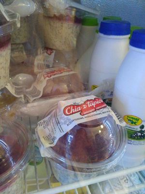 Chia tapioca desert at Kubus in Krakow