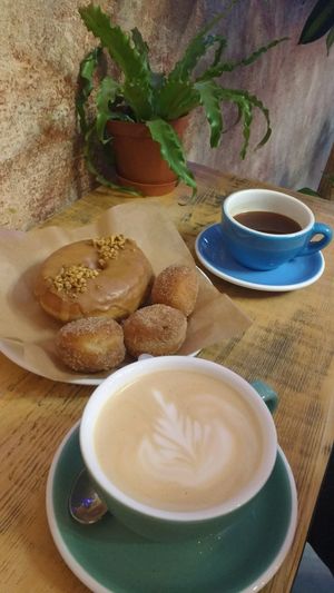 yummy! at Donut Shop in Prague
