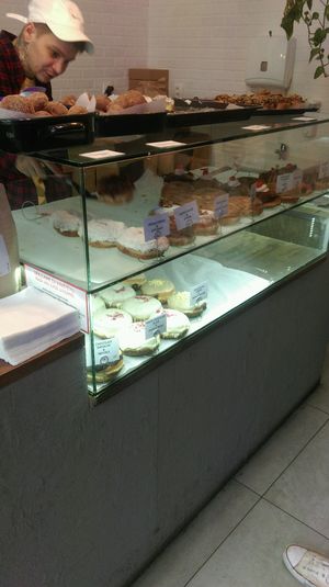 choices  at Donut Shop in Prague