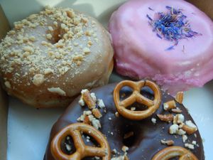 beauty at Donut Shop in Prague
