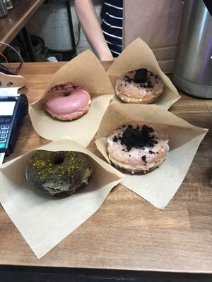 Vegan Donuts! at Donut Shop in Prague