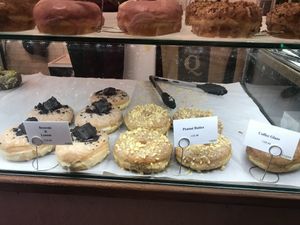 Many Vegan Options!  at Donut Shop in Prague