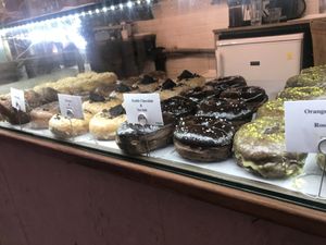Vegan donuts!  at Donut Shop in Prague