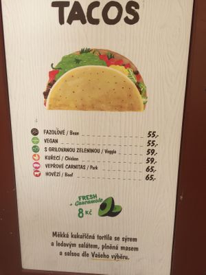 Vegan 55 at Burrito Loco - Masna in Prague