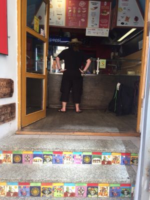 Entrance  at Burrito Loco - Masna in Prague