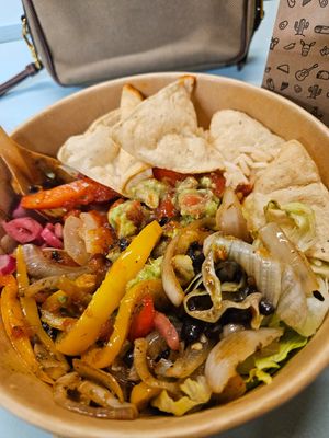 Burrito bowl at Burrito Loco - Seifertova in Prague