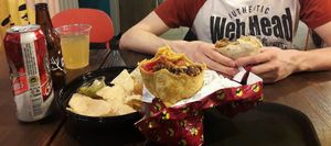 Burritos and nachos  at Burrito Loco - Seifertova in Prague