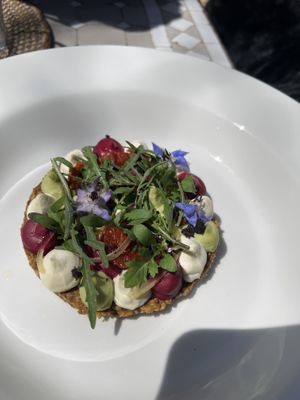 Coca mallorquina  at Cal Reiet's Table in Mallorca