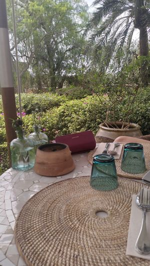 Garden at Cal Reiet's Table in Mallorca