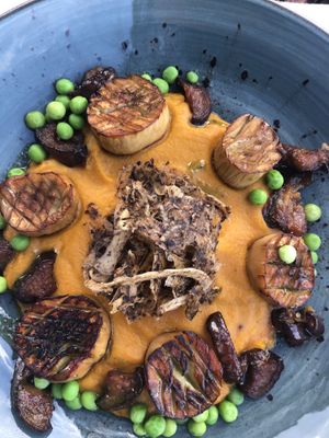 Scallops  at Cal Reiet's Table in Mallorca