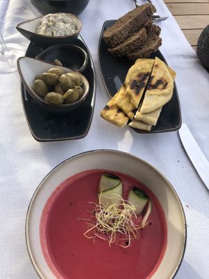 Gazpacho at Cal Reiet's Table in Mallorca