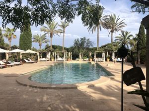 Outdoor Area at Cal Reiet's Table in Mallorca