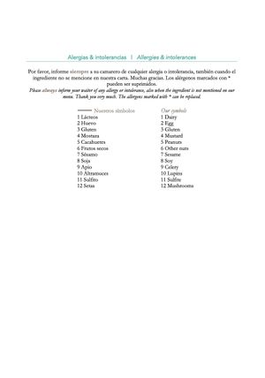 Menu Otoño / Autumn 2023 at Cal Reiet's Table in Mallorca