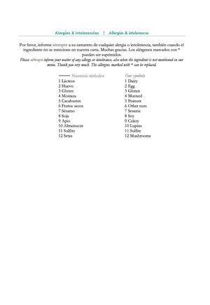 2023 OTOÑO - AUTUMN MENU UPDATED at Cal Reiet's Table in Mallorca