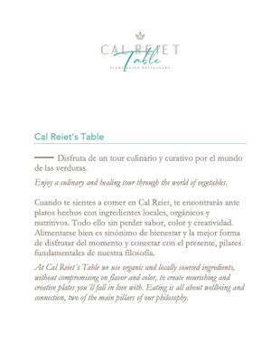  at Cal Reiet's Table in Mallorca