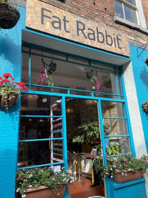 Café at Fat Rabbit in Oswestry