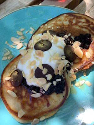 Pancakes  at Fat Rabbit in Oswestry