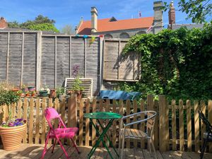 Secret garden  at Fat Rabbit in Oswestry