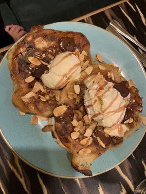 Pancakes  at Fat Rabbit in Oswestry