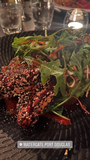 Sesames crusted tofu    at Watergate in Port Douglas