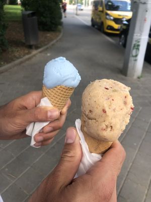 nebe and strudel at Božský Kopeček - Moravské Náměstí in Brno