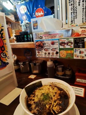 Kumamoto Ramen at Kyushu Jangara Ramen - Harajuku in Tokyo